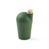A single green carafe with a cork stopper. The TUYO logo is lightly branded on the top of the cork stopper.