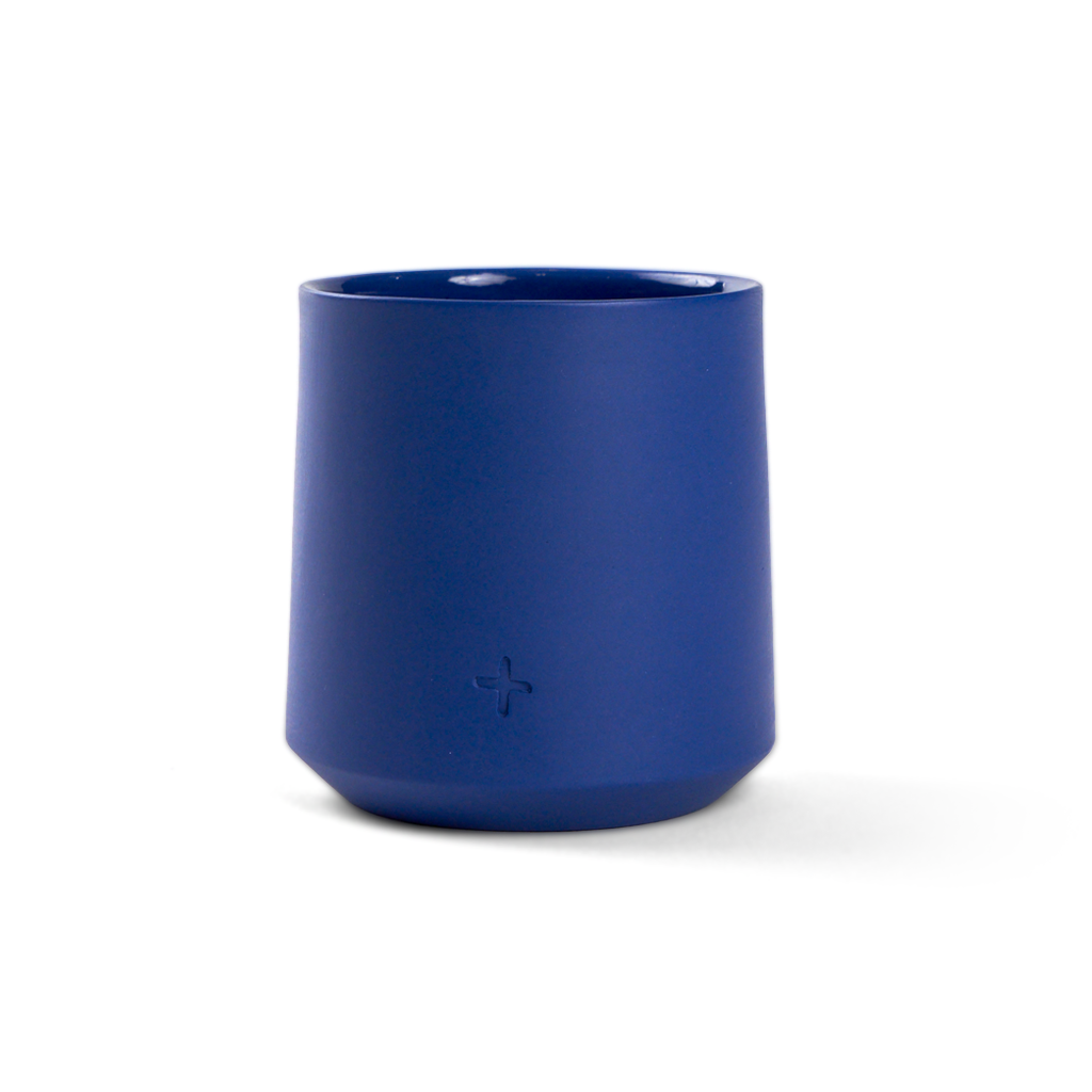 Single Line Rocks Glass Rocks Glass Single + Dark Blue - TUYO NYC