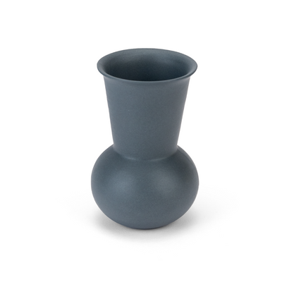 A three quarter view of a Dark Grey TUYO tequila sipping glass