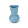 A three quarter view of a Light Sea Green  TUYO tequila sipping glass