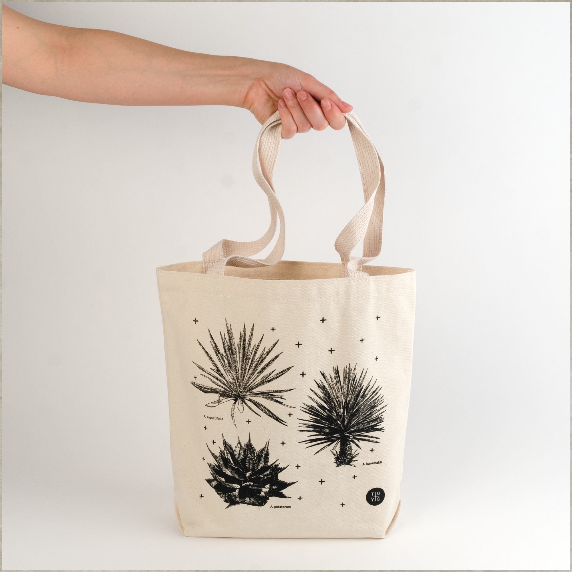 Agave Canvas Tote Bags TUYO NYC