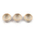 White + Gold Copitas Set