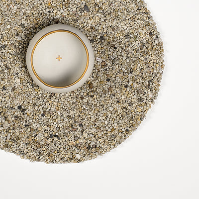 White + Gold Copitas Set