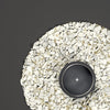 Grey and silver copita for drinking mezcal