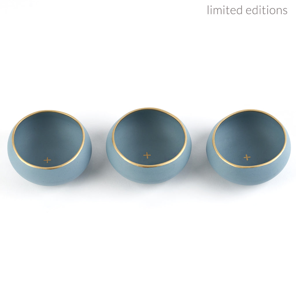 Light Sea Green + Gold Copitas Set