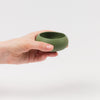 Green copita in hand